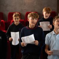 Prep Boys' Choir rehearsal October 2025