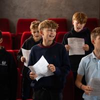 Prep Boys' Choir rehearsal October 2025