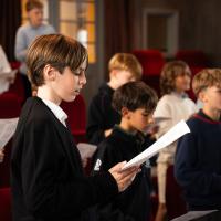 Prep Boys' Choir rehearsal October 2025