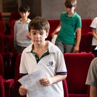 Prep Boys' Choir rehearsal October 2025
