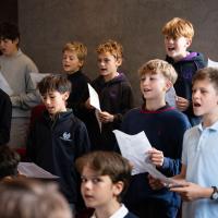 Prep Boys' Choir rehearsal October 2025