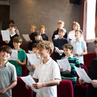 Prep Boys' Choir rehearsal October 2025