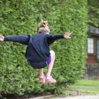 Long jump prep pupil