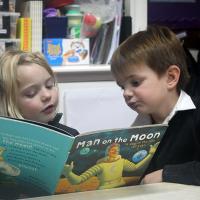 Pre-Prep reading buddies 3