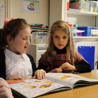 Pre-Prep reading buddies 6