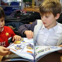 Pre-Prep reading buddies 7