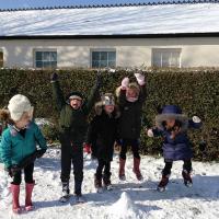 Pre-Prep in snow