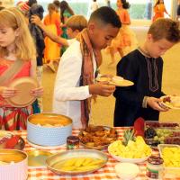 8s Hindu wedding feast