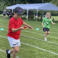 Egg and spoon race