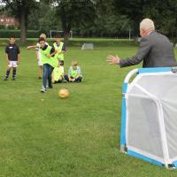 Penalty shoot out with Mr Hooke