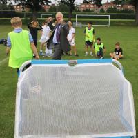 Penalty shoot out with Mr Hooke