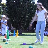 sports day with Lauren