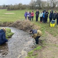 Geography River tillingbourne trip