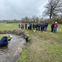 Geography River tillingbourne trip