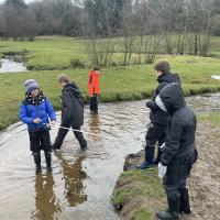 Geography River tillingbourne trip