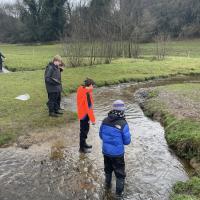 Geography River tillingbourne trip