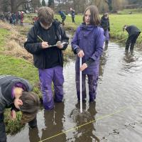 Geography River tillingbourne trip