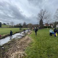 Geography River tillingbourne trip