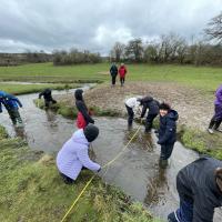 Geography River tillingbourne trip