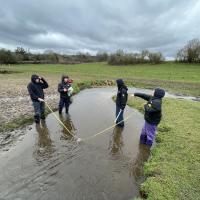 Geography River tillingbourne trip