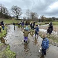 Geography River tillingbourne trip