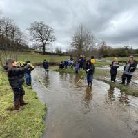 Geography River tillingbourne trip