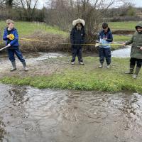 Geography River tillingbourne trip