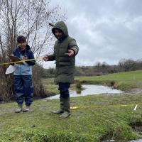 Geography River tillingbourne trip