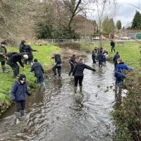 Geography River tillingbourne trip