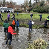 Geography River tillingbourne trip