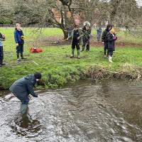 Geography River tillingbourne trip