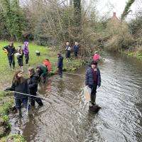 Geography River tillingbourne trip