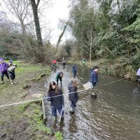 Geography River tillingbourne trip