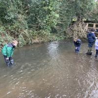 Geography River tillingbourne trip