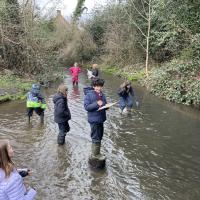 Geography River tillingbourne trip