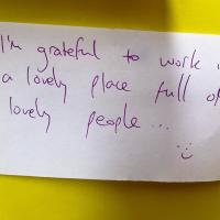 gratitude message