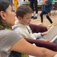 Sixth Form reading buddies WBD 2026