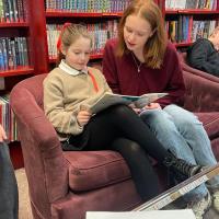 Sixth Form reading buddies WBD 2026