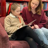Sixth Form reading buddies WBD 2026