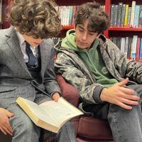 Sixth Form reading buddies WBD 2026