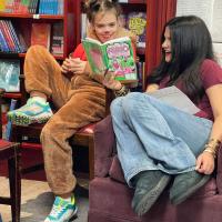 Sixth Form reading buddies WBD 2026