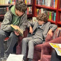 Sixth Form reading buddies WBD 2026