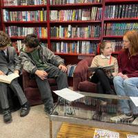 Sixth Form reading buddies WBD 2026