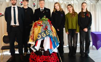 Harrodians with Remembrance Altar 11/11/2025