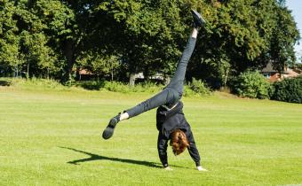 cartwheel of joy