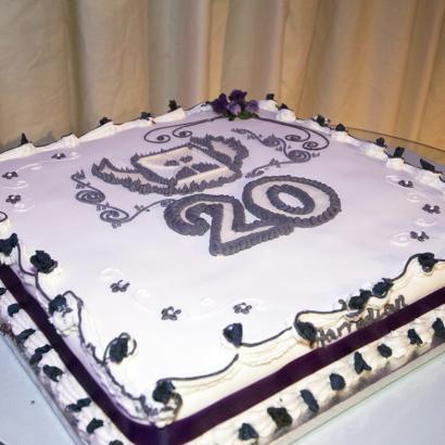 20th Birthday Cake