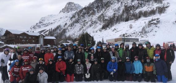 Ski group Sixth Form trip Dec 2025