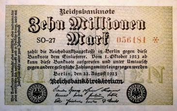 inflation bank note