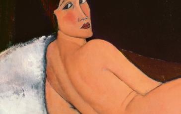 Nude (1917) (Private Collection) Amedeo Modigliani