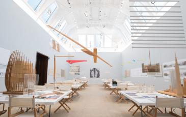 Interior of the exhibition